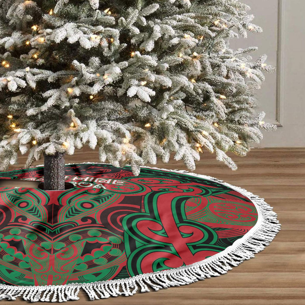 Aotearoa Iwi Ngati Hine Tree Skirt Maori Kowhaiwhai Pattern
