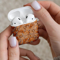 Brown Hawaii Palaka Cowboy AirPods Case Hawaiian Paniolo Festival Spirit LT19 - Polynesian Pride
