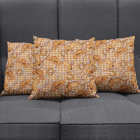 Brown Hawaii Palaka Cowboy Pillow Cover Hawaiian Paniolo Festival Spirit LT19 - Polynesian Pride