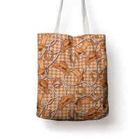 Brown Hawaii Palaka Cowboy Tote Bag Hawaiian Paniolo Festival Spirit LT19 - Polynesian Pride