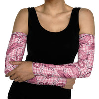 Pink Hawaii Palaka Cowboy Arm Sleeves Hawaiian Paniolo Festival Spirit LT19 - Polynesian Pride