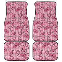 Pink Hawaii Palaka Cowboy Car Mats Hawaiian Paniolo Festival Spirit LT19 - Polynesian Pride