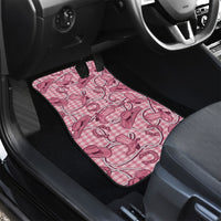 Pink Hawaii Palaka Cowboy Car Mats Hawaiian Paniolo Festival Spirit LT19 - Polynesian Pride