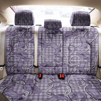 Purple Hawaii Palaka Cowboy Back Car Seat Cover Hawaiian Paniolo Festival Spirit LT19 - Polynesian Pride