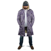 Purple Hawaii Palaka Cowboy Cloak Hawaiian Paniolo Festival Spirit LT19 - Polynesian Pride