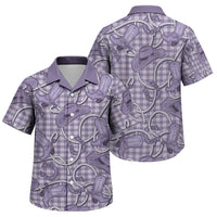 Purple Hawaii Palaka Cowboy Family Matching Puletasi and Hawaiian Shirt Hawaiian Paniolo Festival Spirit LT19 Son's Shirt Purple - Polynesian Pride