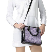 Purple Hawaii Palaka Cowboy Shoulder Handbag Hawaiian Paniolo Festival Spirit LT19 - Polynesian Pride