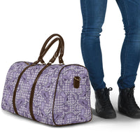 Purple Hawaii Palaka Cowboy Travel Bag Hawaiian Paniolo Festival Spirit LT19 - Polynesian Pride