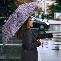 Purple Hawaii Palaka Cowboy Umbrella Hawaiian Paniolo Festival Spirit LT19 - Polynesian Pride