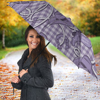 Purple Hawaii Palaka Cowboy Umbrella Hawaiian Paniolo Festival Spirit LT19 - Polynesian Pride