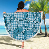 Blue Hawaii Palaka Cowboy Beach Blanket Hawaiian Paniolo Festival Spirit LT19 - Polynesian Pride