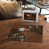 New Zealand Taiaha Puzzle Maori Weapon Silver Fern Maori Pattern