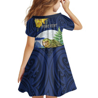 Kakapo New Zealand Personalised Family Matching Mermaid Dress and Hawaiian Shirt Kowhai Flower Silver Fern Maori Pattern LT22 - Polynesian Pride