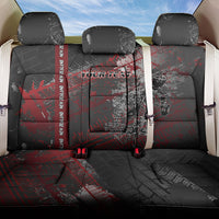 Personalised Cycling New Zealand Back Car Seat Cover Aotearoa Pride Sportswear LT22 One Size Red - Polynesian Pride