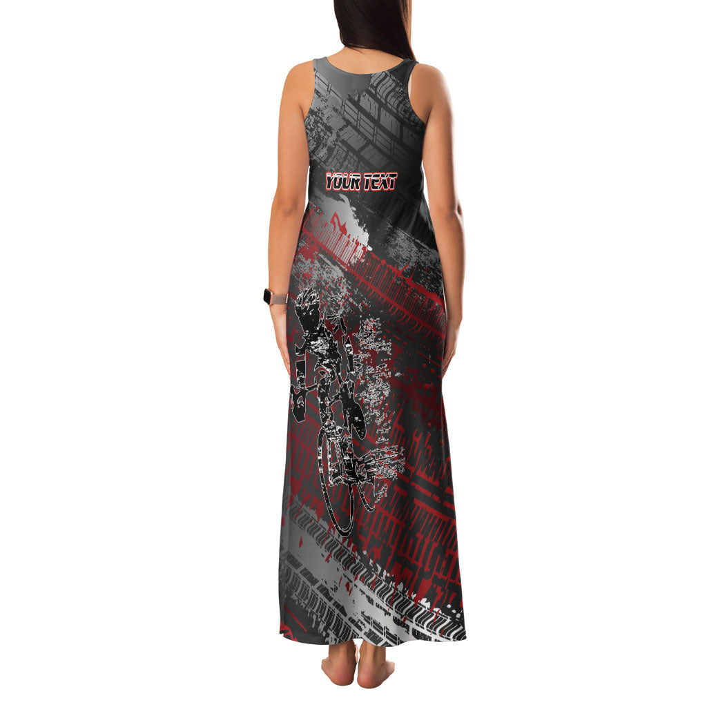 Personalised Cycling New Zealand Family Matching Tank Maxi Dress and Hawaiian Shirt Aotearoa Pride Sportswear