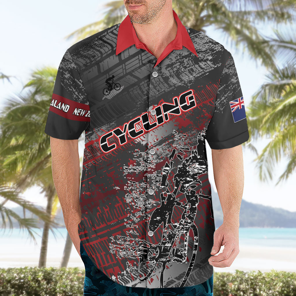 Personalised Cycling New Zealand Hawaiian Shirt Aotearoa Pride Sportswear LT22 - Polynesian Pride