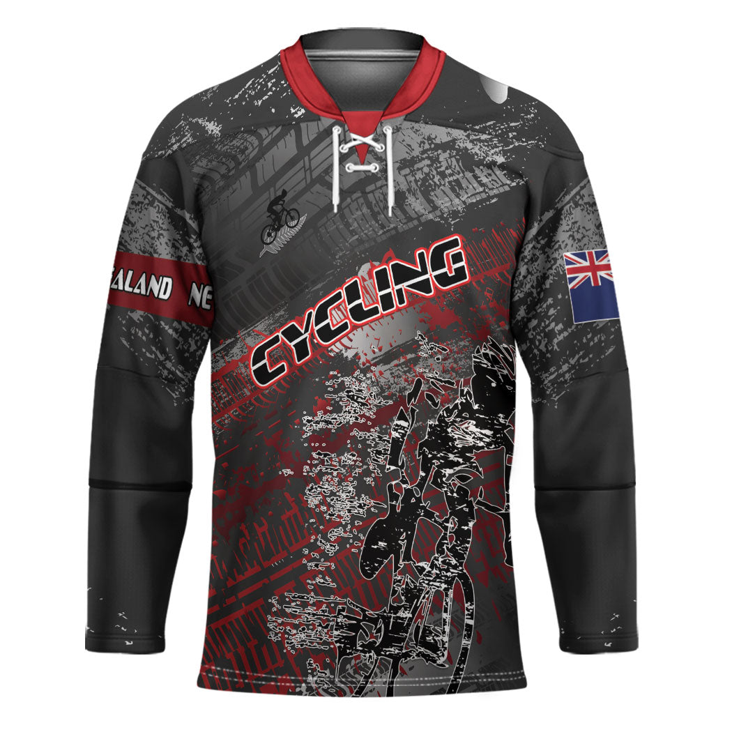 Personalised Cycling New Zealand Hockey Jersey Aotearoa Pride Sportswear