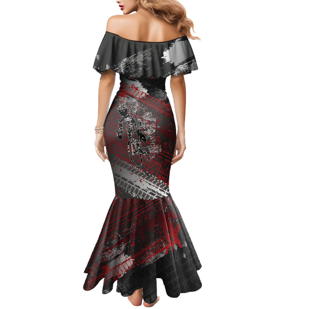 Personalised Cycling New Zealand Mermaid Dress Aotearoa Pride Sportswear