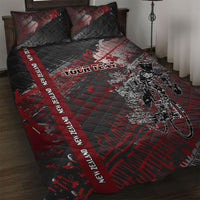 Personalised Cycling New Zealand Quilt Bed Set Aotearoa Pride Sportswear