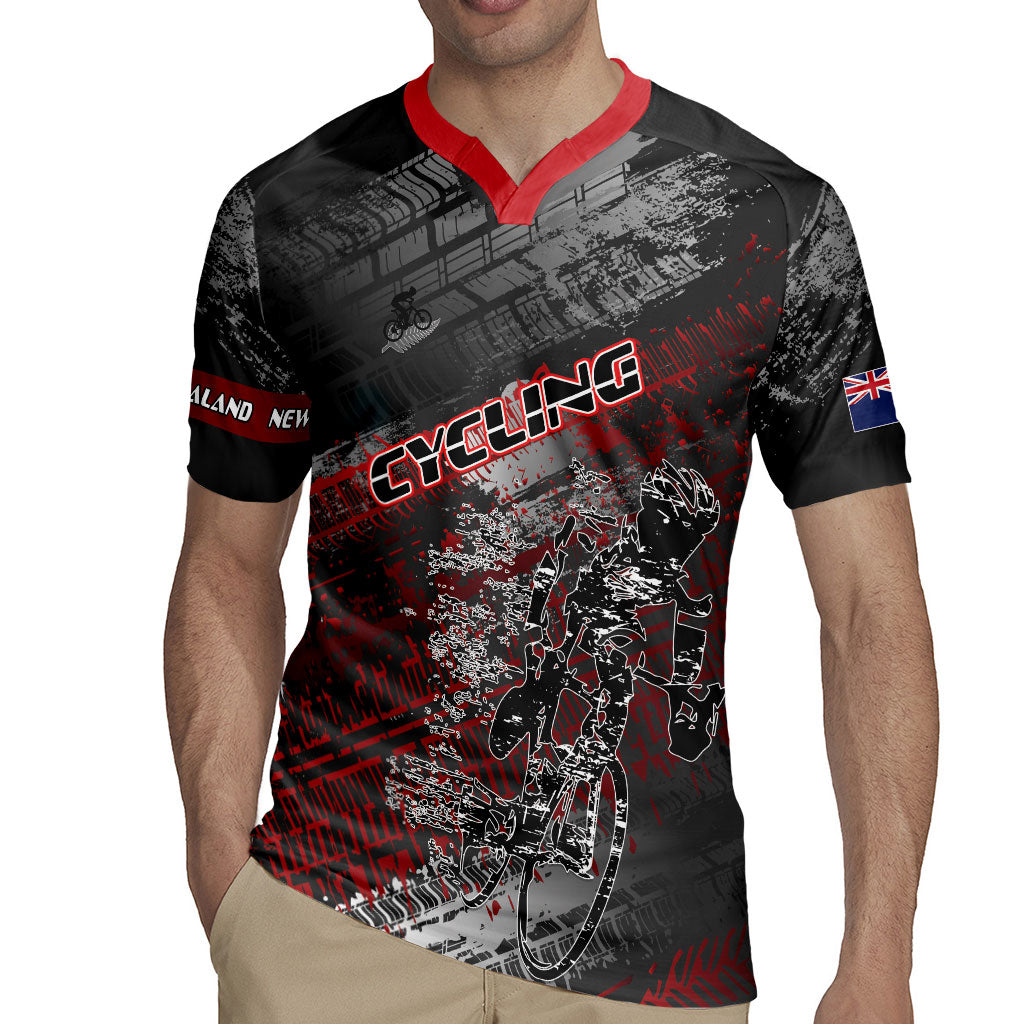 Personalised Cycling New Zealand Rugby Jersey Aotearoa Pride Sportswear