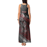 Personalised Cycling New Zealand Tank Maxi Dress Aotearoa Pride Sportswear LT22 - Polynesian Pride