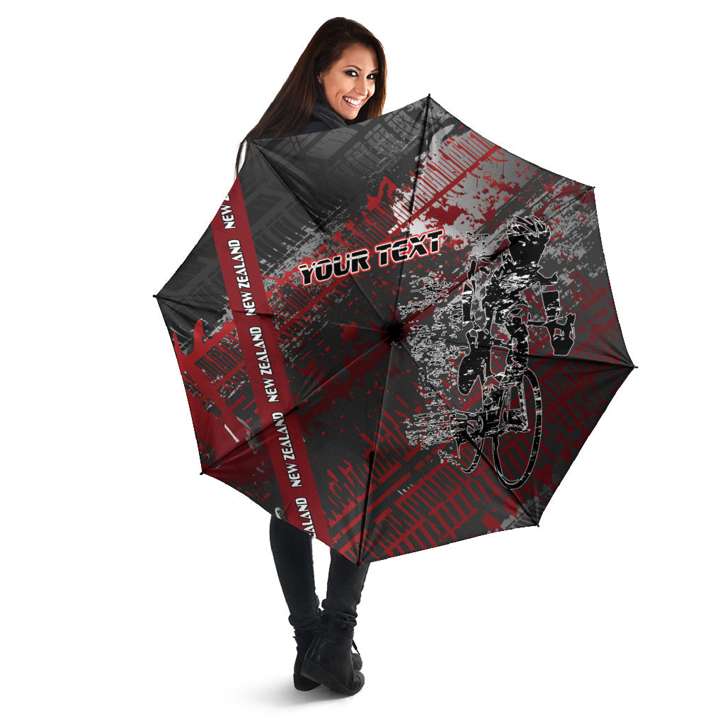 Personalised Cycling New Zealand Umbrella Aotearoa Pride Sportswear LT22 - Polynesian Pride