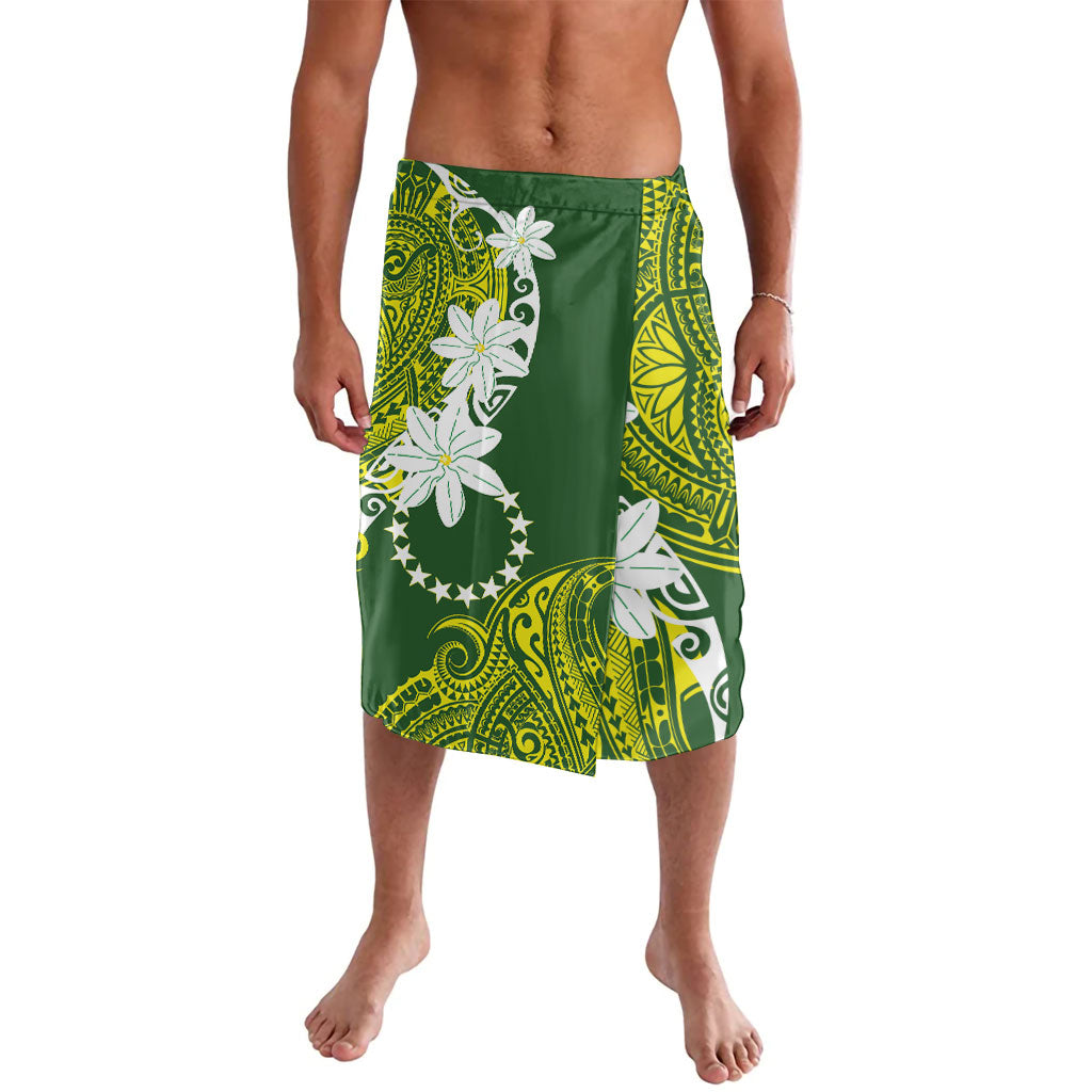 Cook Islands Maori Language Week Lavalava Tiare Maori Kuki Airani Green Pattern