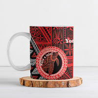 Personalised Tonga Language Week Ceramic Mug Heilala Turtle Malo E Lelei
