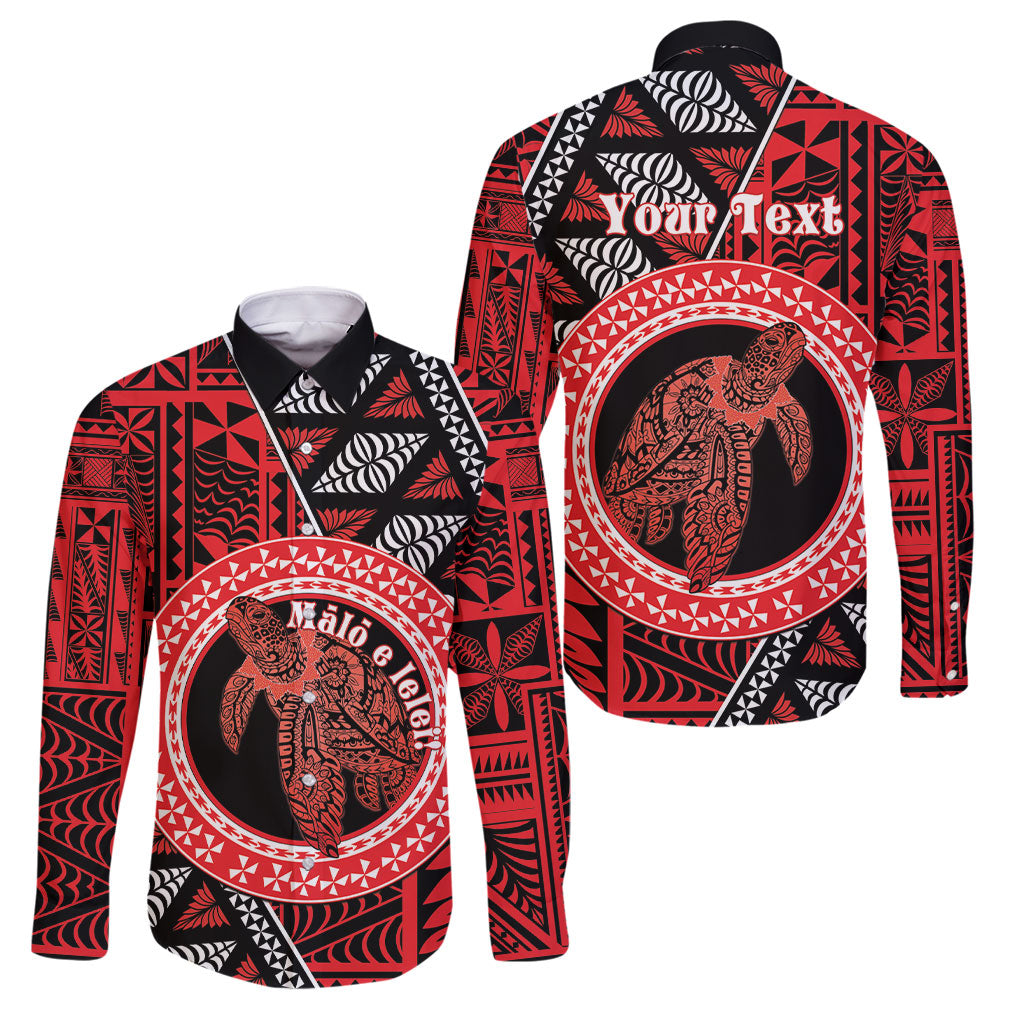 Personalised Tonga Language Week Family Matching Short Sleeve Bodycon Dress and Hawaiian Shirt Heilala Turtle Malo E Lelei
