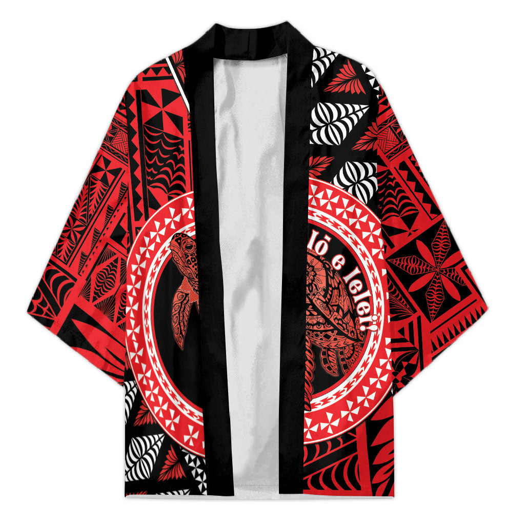 Personalised Tonga Language Week Kimono Heilala Turtle Malo E Lelei