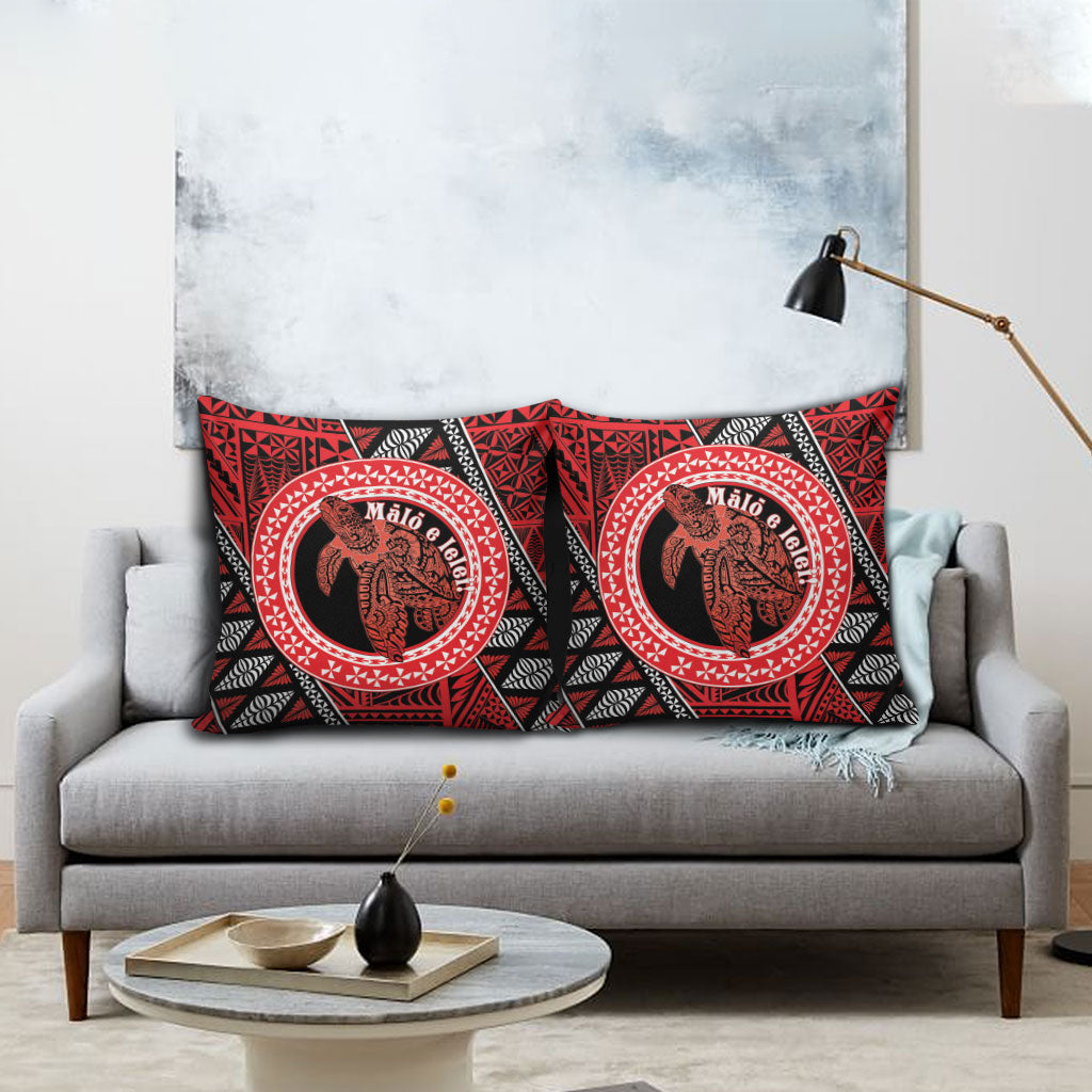 Tonga Language Week Pillow Cover Heilala Turtle Malo E Lelei