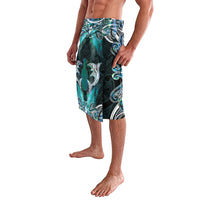New Zealand Kotiate Weapon Lavalava Aotearoa Mango Paua Shell Maori Pattern