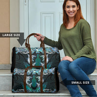 New Zealand Kotiate Weapon Travel Bag Aotearoa Mango Paua Shell Maori Pattern