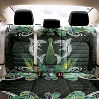 New Zealand Mere Pounamu Weapon Back Car Seat Cover Aotearoa Mango Paua Shell Maori Pattern