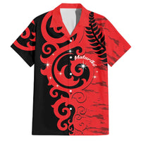 New Zealand Matariki Family Matching Off Shoulder Maxi Dress and Hawaiian Shirt Maori New Year Koru Pattern