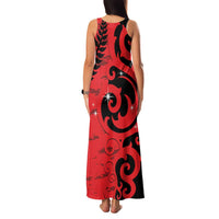 New Zealand Matariki Family Matching Tank Maxi Dress and Hawaiian Shirt Maori New Year Koru Pattern