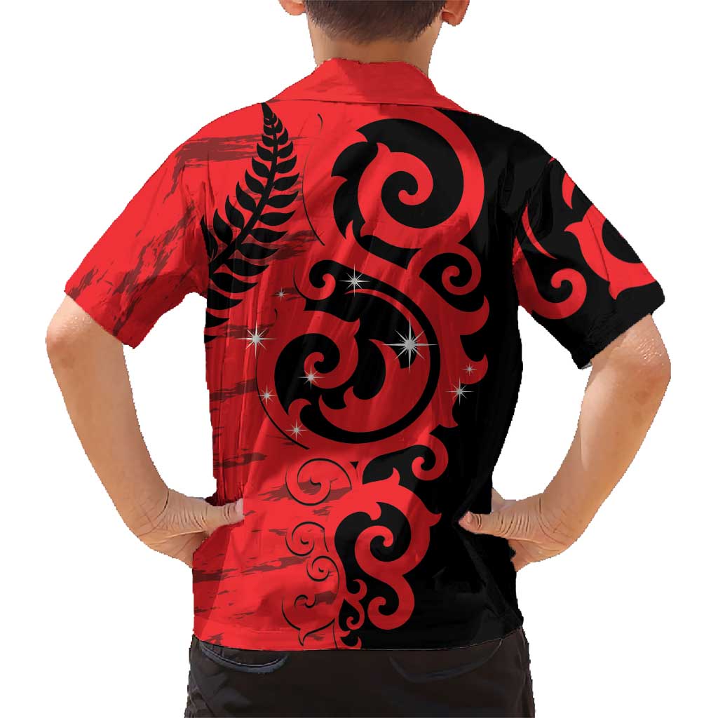 New Zealand Matariki Hawaiian Shirt Maori New Year Koru Pattern LT22 - Polynesian Pride