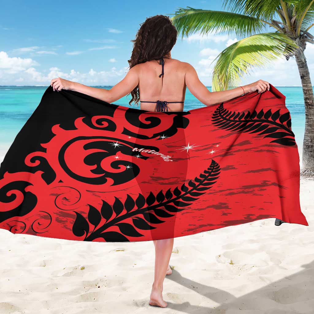New Zealand Matariki Sarong Maori New Year Koru Pattern