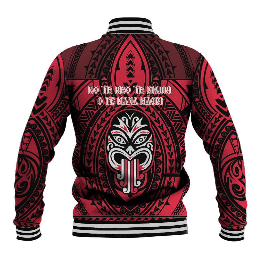 New Zealand Maori Language Week Baseball Jacket Te Wiki O Te Reo Maori Hei Tiki LT22 - Polynesian Pride