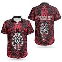 New Zealand Maori Language Week Couples Matching Off The Shoulder Long Sleeve Dress and Hawaiian Shirt Te Wiki O Te Reo Maori Hei Tiki LT22 - Polynesian Pride