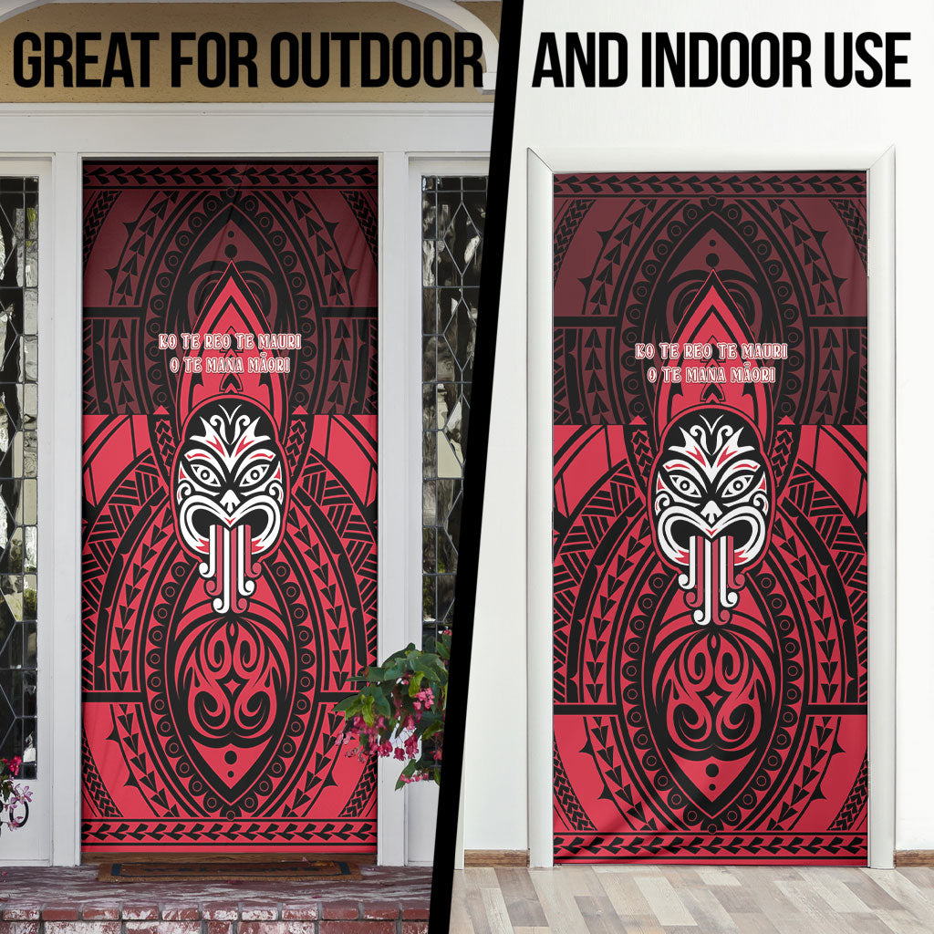New Zealand Maori Language Week Door Cover Te Wiki O Te Reo Maori Hei Tiki LT22 - Polynesian Pride