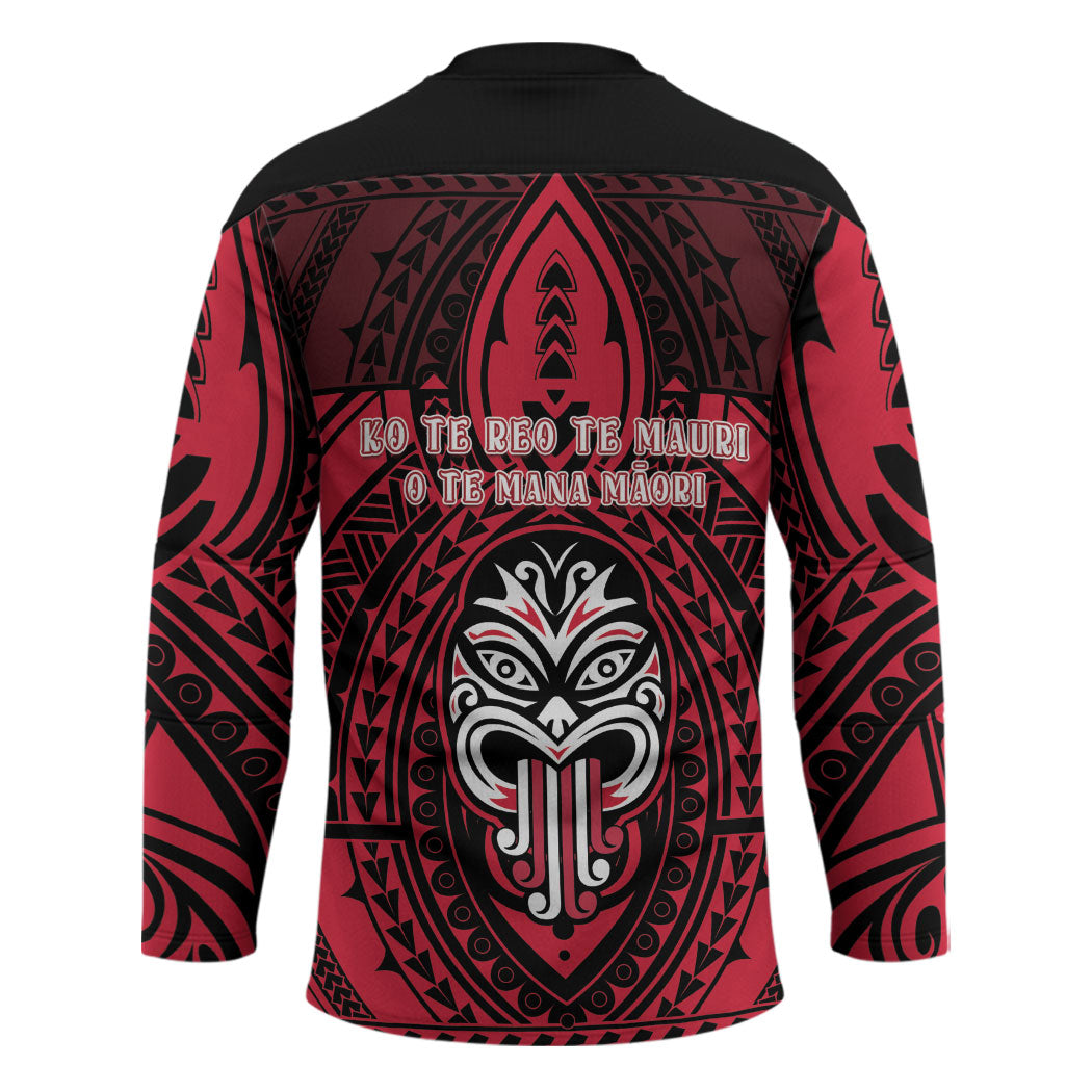 New Zealand Maori Language Week Hockey Jersey Te Wiki O Te Reo Maori Hei Tiki LT22 - Polynesian Pride