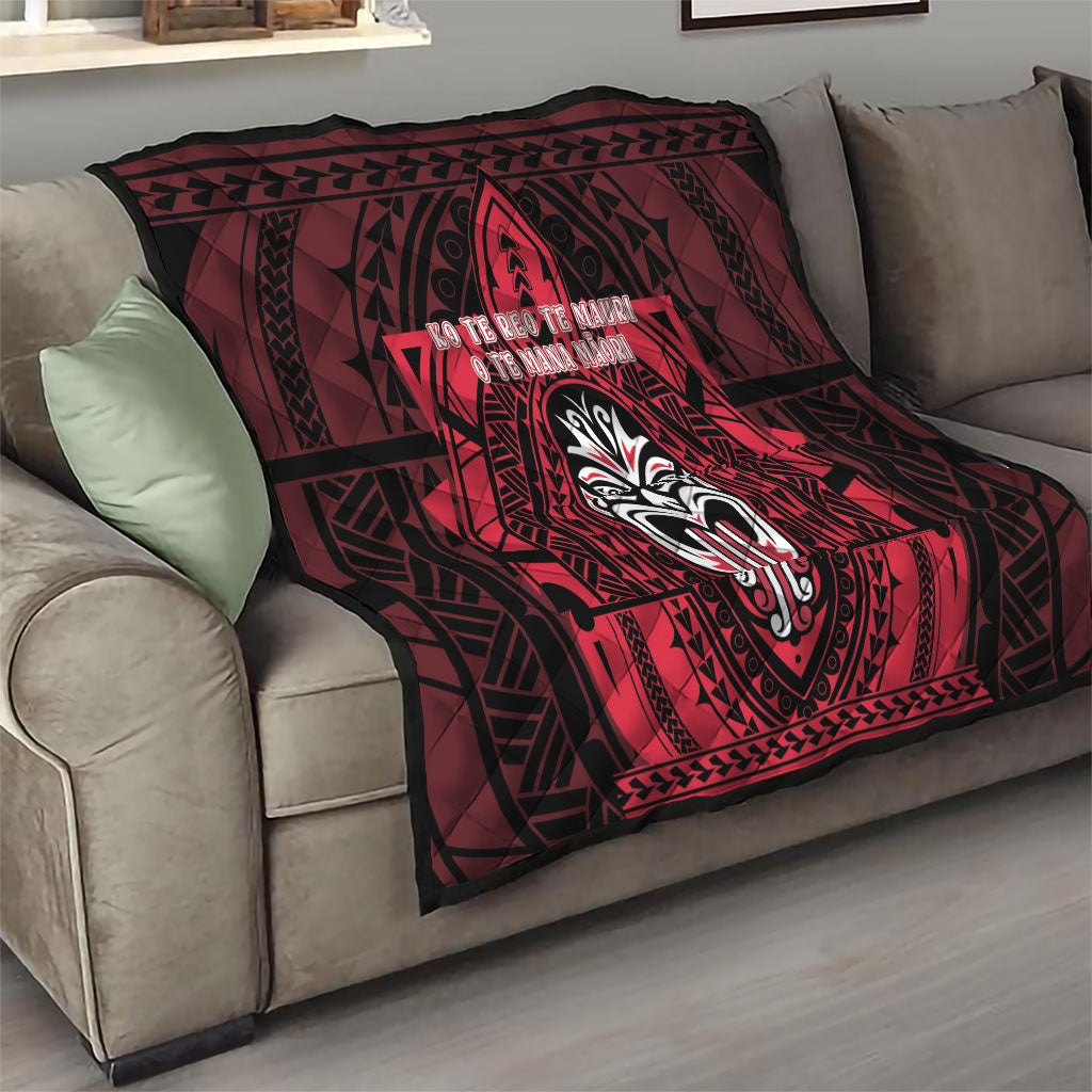 New Zealand Maori Language Week Quilt Te Wiki O Te Reo Maori Hei Tiki LT22 - Polynesian Pride
