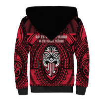 New Zealand Maori Language Week Sherpa Hoodie Te Wiki O Te Reo Maori Hei Tiki LT22 - Polynesian Pride
