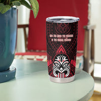 New Zealand Maori Language Week Tumbler Cup Te Wiki O Te Reo Maori Hei Tiki LT22 - Polynesian Pride