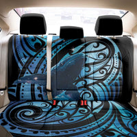 New Zealand Matariki Back Car Seat Cover Maori Humpback Whale Galaxy LT22 - Polynesian Pride