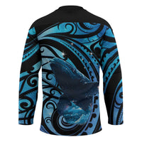 New Zealand Matariki Hockey Jersey Maori Humpback Whale Galaxy