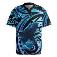 New Zealand Matariki Rugby Jersey Maori Humpback Whale Galaxy LT22 Blue - Polynesian Pride