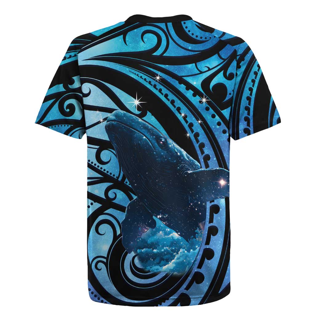 New Zealand Matariki Rugby Jersey Maori Humpback Whale Galaxy LT22 - Polynesian Pride