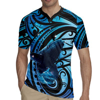 New Zealand Matariki Rugby Jersey Maori Humpback Whale Galaxy LT22 - Polynesian Pride